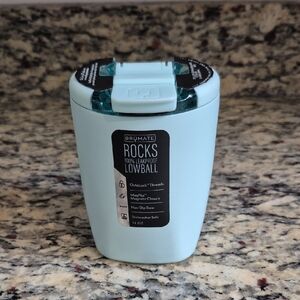 Brumate Rocks Lowball Tumbler 12oz In Blue Agave